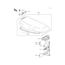 Seat pour Kawasaki 1994 XiR