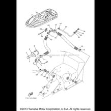 BILGE PUMP pour Yamaha 2004 WaveRunner FX High Output (Cali.) (FX1100CC) 2004