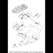 BILGE PUMP pour Yamaha 2004 WaveRunner FX High Output (Cali.) - FX1100CC - 2004