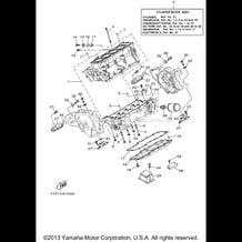 CRANKCASE pour Yamaha 2004 WaveRunner FX High Output (Cali.) - FX1100CC - 2004