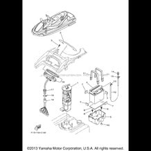 ELECTRICAL 3 pour Yamaha 2004 WaveRunner FX High Output (Cali.) - FX1100CC - 2004