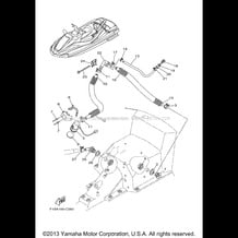 BILGE PUMP pour Yamaha 2004 WaveRunner FX140 (Cali.) - FX1000CC - 2004