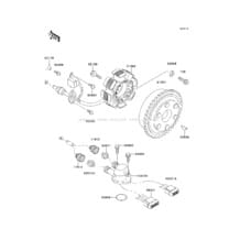 Generator pour Kawasaki 1995 750 SXi