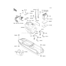 Hull Fittings pour Kawasaki 1995 750 SXi