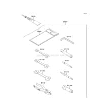 Owner's Tools pour Kawasaki 1995 750 SXi