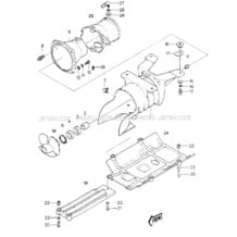 JET PUMP ('84-'86 JS440-A8/A9/A10) pour Kawasaki 1984 JS440