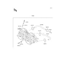 Carburetor pour Kawasaki 1995 750 ZXi