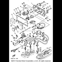 ELECTRICAL 1 pour Yamaha 1992 WaveRunner SUPER JET 650 (SJ650Q) 1992