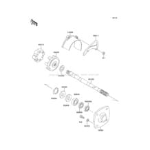 Drive Shaft pour Kawasaki 1995 750 ZXi