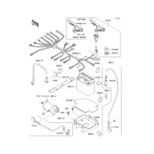 Electrical Equipment(JH750-C1/C2) pour Kawasaki 1995 750 ZXi