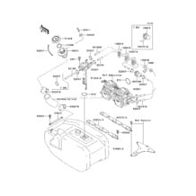 Fuel Tank pour Kawasaki 1995 750 ZXi