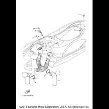 VENTILATION pour Yamaha 2004 WaveRunner GP1300R - GP1300CC - 2004