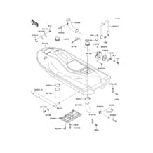 Hull(JH750-C1/C2) pour Kawasaki 1995 750 ZXi