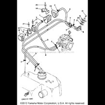 FUEL FILTER pour Yamaha 1992 WaveRunner SUPER JET 650 (SJ650Q) 1992
