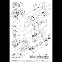 GASKET KIT pour Yamaha 1992 WaveRunner SUPER JET 650 (SJ650Q) 1992