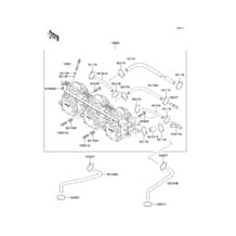 Jet Ski Kawasaki 900 ZXi 1995 - Microfiche and OEM parts