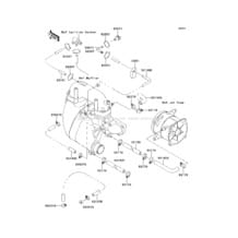 Cooling pour Kawasaki 1995 900 ZXi