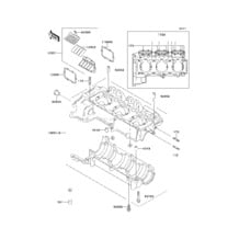 Crankcase pour Kawasaki 1995 900 ZXi