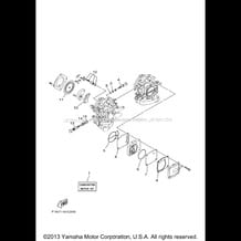 REPAIR KIT 2 pour Yamaha 2004 WaveRunner SuperJet - SJ700BC - 2004