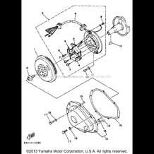 GENERATOR pour Yamaha 1992 WaveRunner SUPER JET - SJ650Q - 1992