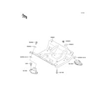 Engine Mount pour Kawasaki 1995 900 ZXi