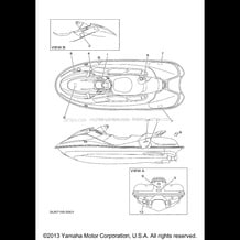 IMPORTANT LABELS pour Yamaha 2004 WaveRunner SUV1200 - SV1200C - 2004