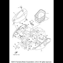 ENGINE HATCH 2 pour Yamaha 2004 WaveRunner XL700 - XL700C - 2004