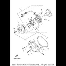 GENERATOR pour Yamaha 2004 WaveRunner XL700 - XL700C - 2004