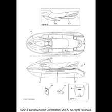 GRAPHICS pour Yamaha 2004 WaveRunner XL700 - XL700C - 2004