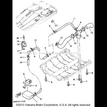 HULL - DECK 3 pour Yamaha 1992 WaveRunner SUPER JET - SJ650Q - 1992