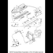 HULL DECK pour Yamaha 2004 WaveRunner XLT1200 - XA1200AC - 2004