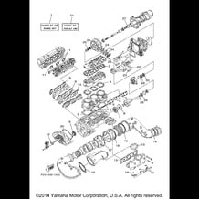 REPAIR KIT 1 pour Yamaha 2004 WaveRunner XLT1200 - XA1200AC - 2004