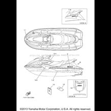 GRAPHICS pour Yamaha 2004 WaveRunner XLT800 - XA800AC - 2004