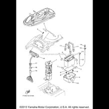 ELECTRICAL 3 pour Yamaha 2005 WaveRunner WaveRunner FX - FX1000AD - 2005