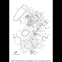 ENGINE HATCH 2 pour Yamaha 2005 WaveRunner WaveRunner FX - FX1000AD - 2005