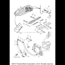 HULL DECK pour Yamaha 2005 WaveRunner WaveRunner FX - FX1000AD - 2005