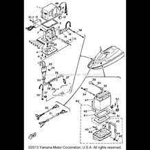 ELECTRICAL 1 pour Yamaha 1992 WaveRunner WAVE RUNNER - WR500Q - 1992