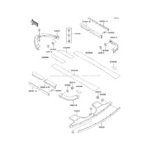 Pads pour Kawasaki 1995 STS