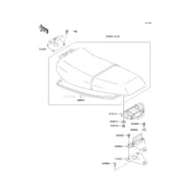 Seat pour Kawasaki 1995 STS