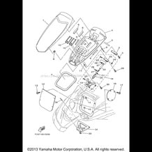 ENGINE HATCH 2 pour Yamaha 2005 WaveRunner WaveRunner FX Cruiser High Output - FX1100AD - 2005