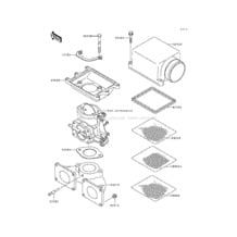 Flame Arrester pour Kawasaki 1995 TS