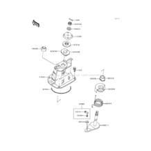 Handle Pole pour Kawasaki 1995 TS