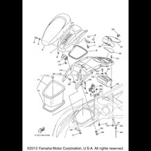 ENGINE HATCH 2 pour Yamaha 2005 WaveRunner WaveRunner GP1300R - GP1300D - 2005