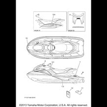 GRAPHICS pour Yamaha 2005 WaveRunner WaveRunner GP1300R - GP1300D - 2005