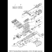 REPAIR KIT 1 pour Yamaha 2005 WaveRunner WaveRunner GP1300R - GP1300D - 2005