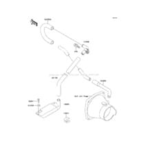 Bilge System pour Kawasaki 1995 X2