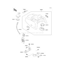 Engine Hood pour Kawasaki 1995 X2