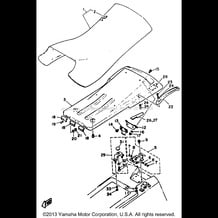 SEAT pour Yamaha 1992 WaveRunner WAVE RUNNER 500 (WR500Q) 1992