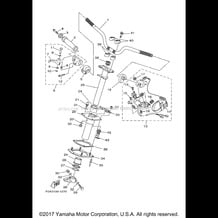 STEERING 1 pour Yamaha 2005 WaveRunner WaveRunner GP800R - GP800AD - 2005