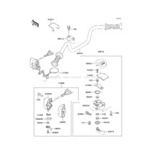 Handlebar pour Kawasaki 1995 X2